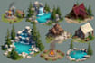 design amazing fantasy landscape