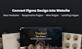convert your figma web design in to website