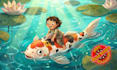 draw children picture book illustration