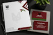 design modern business cards and letterheads