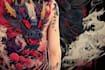 create a tattoo design of tattoo sleeve