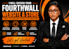 setup fourthwall print on demand store, design or redesign fourthwall website