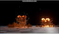 do vfx fire explosion visual special effect, vfx compositing 3d animal model vf