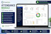 develop custom employee attendance management system