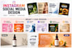 design professional instagram posts and carousel content