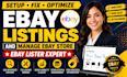 setup fix optimize ebay listings manage ebay store ebay lister store management