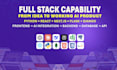 build ai websites, chatbots, and software as a full stack developer