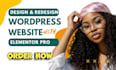 install elementor pro, build wordpress website using elementor pro