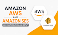 do amazon aws and ses account cloud setup