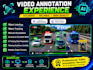 provide video annotation, object tracking and data labeling