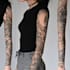 design a professional blackwork tattoo