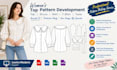 create professional shirt, jacket and dress patterns with perfect fitting