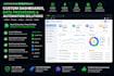 develop a custom chrome extension for browser automation