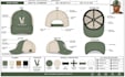 design custom hats and caps with tech pack