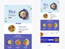 design modern website UI UX in figma