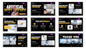 powerpoint and canva presentation design with animation