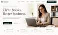 design wix bookkeeping website squarespace accounting business website
