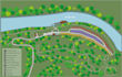 create professional site plan drawing and map illustration