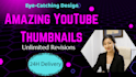 design eye catching youtube and facebook video thumbnails