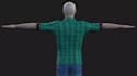 optimized game character,uvs in blender, metahuman skin texture,glb 3d model,nsf