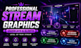 create professional stream graphics overlays and alerts for creators