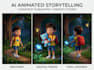 create professional ai animated videos and cartoons