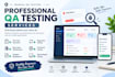 do testing am expert QA engineer