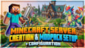setup minecraft server and custom modpack