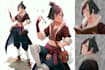 create anime manga character illustration