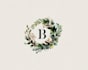 do hand drawn botanical boho logo with full branding