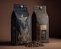 do coffee packaging, coffee label, and packaging design