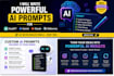 write powerful ai prompts for chatgpt, midjourney, gemini and claude