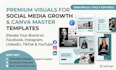 canva templates , promotional posts  , facebook posts design