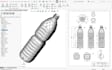 create professional bottle technical drawings and cad designs for manufacturing