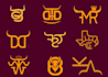 design cattle brand western ranch logo