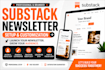 set up and customize your substack newsletter and publication