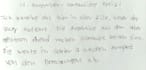 handwrite your text in a chaotic and messy style