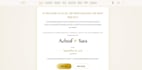 design a digital wedding invitation website with rsvp