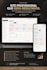 create a professional financial or business dashboard