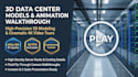 design 3d data center models and server room 3d animation walkthrough