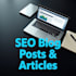 write SEO blog posts and website articles