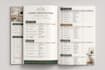 design iconic checklist, price list, invoice