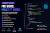 fix HTML CSS javascript and react bugs
