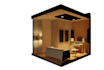 create an architectural plan based on a sketch