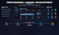 develop a custom laravel PHP web application