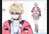 draw and rig live2d vtuber model, 2d vtuber model, anime vtuber model, vtuber