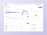 saas ui ux, dashboard and web app interface in figma