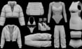 create second life 3d clothing, garments, avatar rigging and attachments