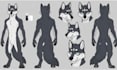 draw custom sfw furry art, fursona, and anthro reference sheets