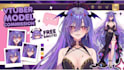 design live2d vtuber model, vtuber rigging, 2d vtuber model, vtuber commission